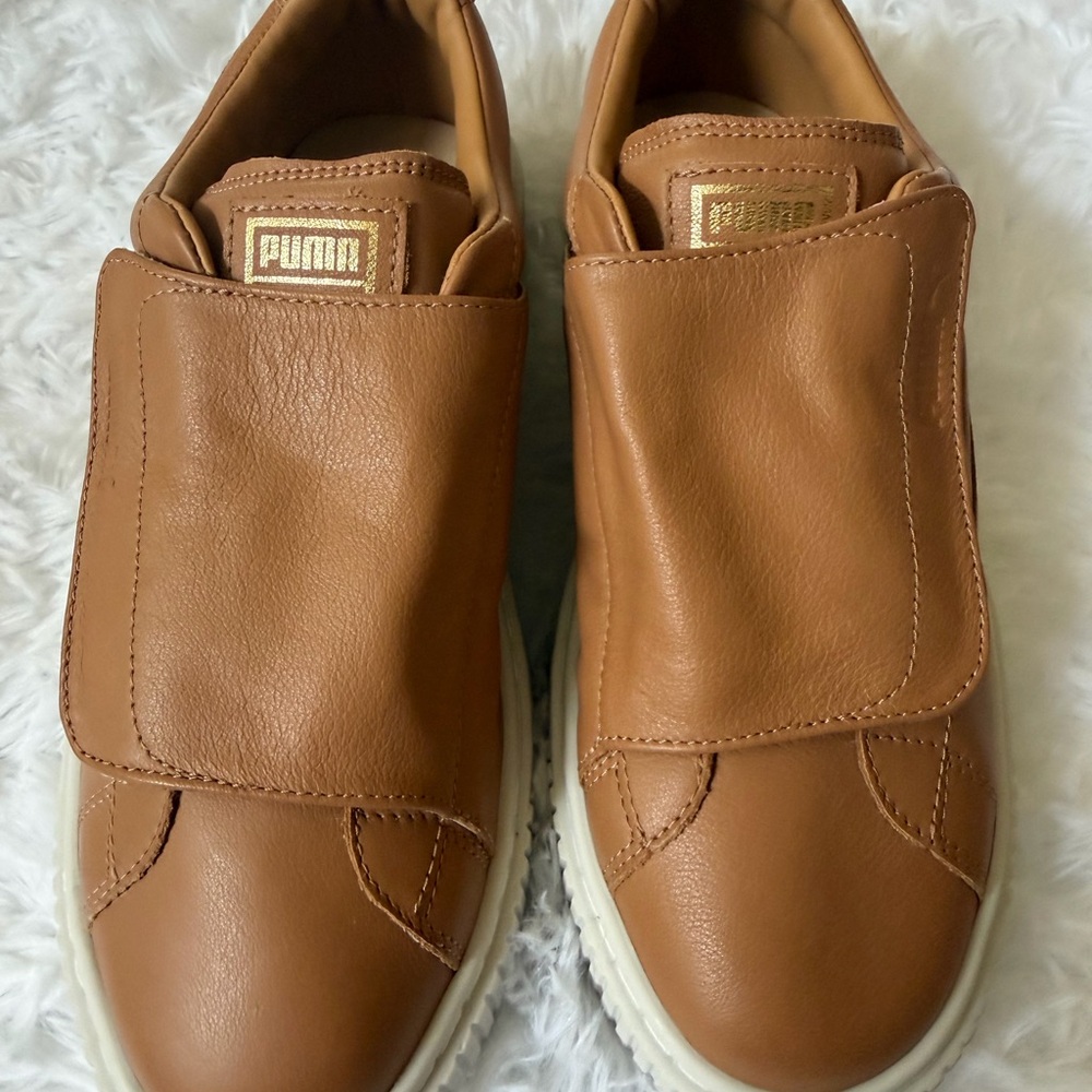 Puma Women’s Basket Platform Strap - Apple Cinnamon